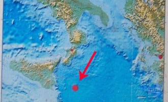 Terremoto, forte scossa nel distretto sismico ‘mar mediterraneo centrale’