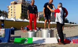 VVFF. Il pompiere Boscarino si piazza al 2° posto al Campionato Italiano VV.F. di Nuoto in Acque Libere