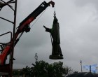 Noto, dopo i lavori ricollocata la statua di San Corrado, oggi festa e processione