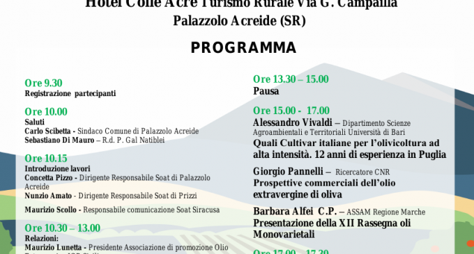 Palazzolo Acreide: La cultura degli ulivi come tema informativo nelle giornate della Soat durante il Campionato Nazionale di potatura