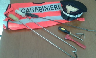 San Lorenzo, tentano di forzare un’auto, arrestati due avolesi dai Carabinieri