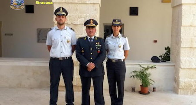 Noto. Cambio alla tenenza della Guardia di Finanza, Vanni subentra alla Falcone