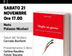 Noto. Domani la presentazione di “Meglio un giorno”, il libro di Fabio Granata