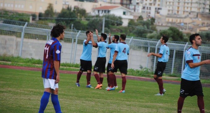 Noto. I granata sconfitti ed eliminati dalla Coppa Italia, lo Scordia vince 2-1 e passa il turno