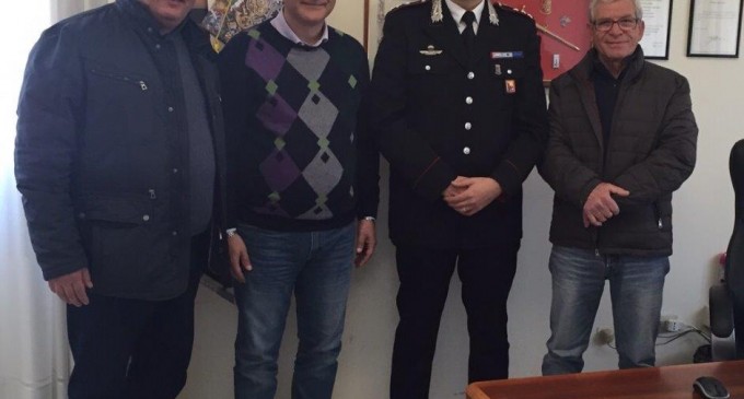 Noto. Il comandante dei Carabinieri ha incontrato i rappresentanti delle associazioni antiracket