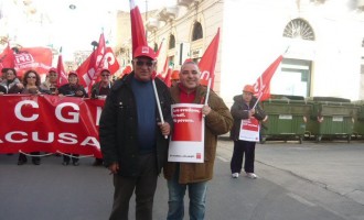 Noto. Cambio al vertice nella CGIL, dopo 31 anni lascia Santo Boscarino, al suo posto Salvo Boscarino