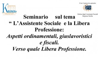 Pozzallo. Allo spazio culturale Meno Assenza il seminario “L’Assistente sociale e la libera professione”