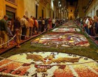 Noto. Ad una settimana dell’evento la città si prepara con l’Infiorata Preview