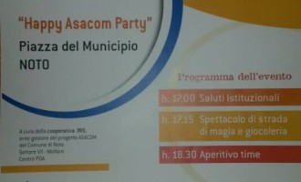 Noto. La cooperativa Iris organizza “Happy Asacom party” il 25 maggio in piazza Municipio