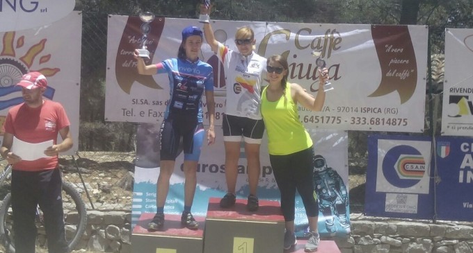 Modica, Campionato regionale Mtb, Cristina Beninato conquista il primo posto