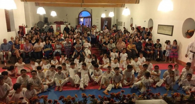 Pachino, Asd Eracle: al Di Rudinì 50 piccoli karateka superano cambio cintura